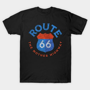 ROUTE 66 THE MOTHER HIGHWAY T-Shirt